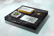 Mint & Charcoal Watercolors, a Texture Graphic by M. by mprintly (Thumbnail 6 of 6)