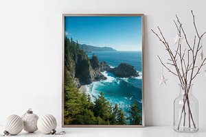 Wall Poster Frame Mockup