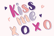 Truly Love Chunky Handwritten Font, a Sans Serif Font by Dancing with Ink (Thumbnail 5 of 19)