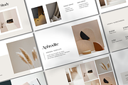 Calm & Neutral Canva Presentation, a Presentation Template by Palm Creatives (Thumbnail 1 of 8)