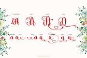 Moranbillye Script, a Script Font by madeDeduk (Thumbnail 2 of 9)