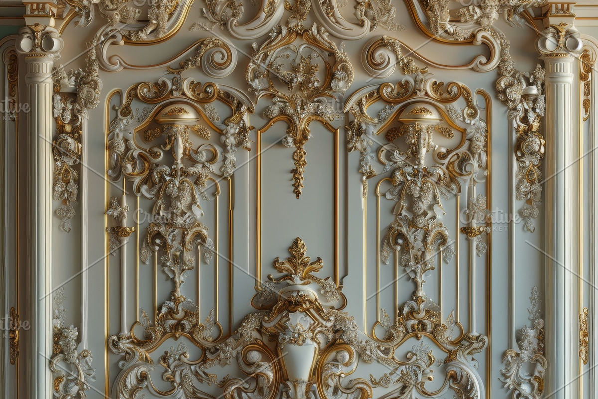 62 Rococo patterns, an Architecture Photo by Handmadefont (Photo 15 of 65)