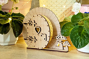 Fairy Door Set - Laser Cut Designs, an Object Graphic by VectorPainter (Thumbnail 3 of 9)