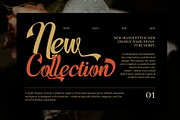 Dafensa Melisa Script Font, a Script Font by Graphicxell (Thumbnail 5 of 8)