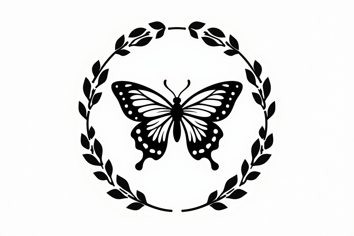 Elegant Butterfly Set, an Illustration by Gfx_Store (Photo 7 of 9)