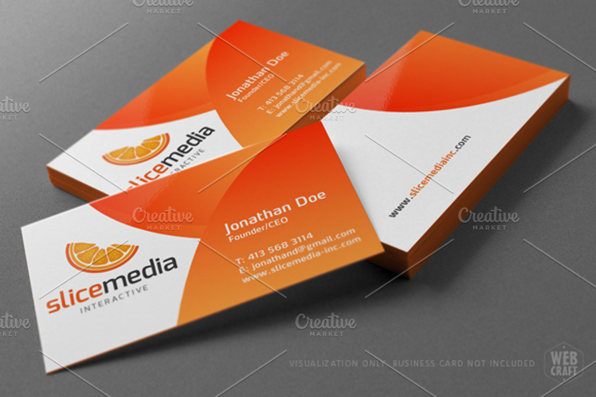 Slice Media Logo Template, a Branding & Logo Template by WebCraft (Photo 4 of 4)