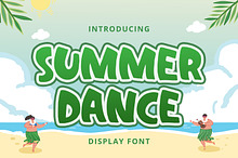 Summer Dance - Display Font