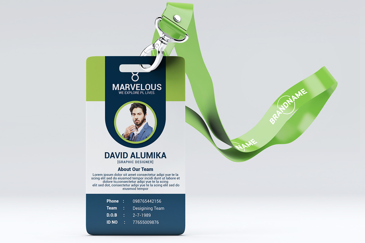 Company ID Cards, a Stationery Template by Business Flyers (Photo 1 of 4)