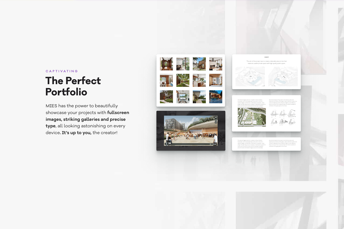 MIES - Architecture WordPress Theme, a WordPress Template by Pixelgrade (Photo 3 of 4)