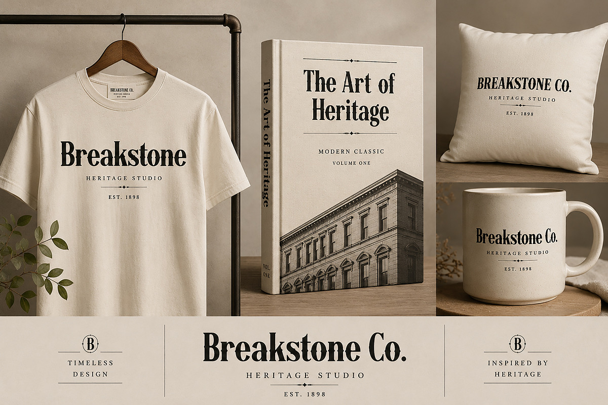 Breakstone, a Serif Font by Wow Magic (Photo 5 of 5)