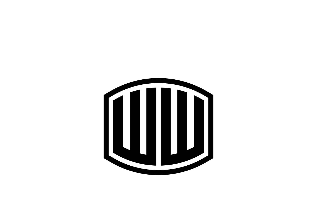 WW logo design vector template, a Branding & Logo Template by xcoolee