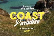 Coast Paradise - Rough Font Duo