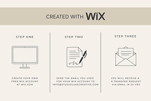 Coaching Wix Website Template