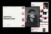 RUME | Service & Pricing Guide, a Presentation Template by Templeste (Thumbnail 4 of 7)