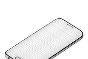 Black smartphone, an Object 3D Model by CGAxis (Thumbnail 12 of 12)