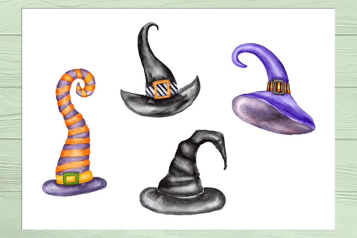 Magic, witchcraft, and Halloween, an Education Illustration by Olha's watercolor (Photo 11 of 19)