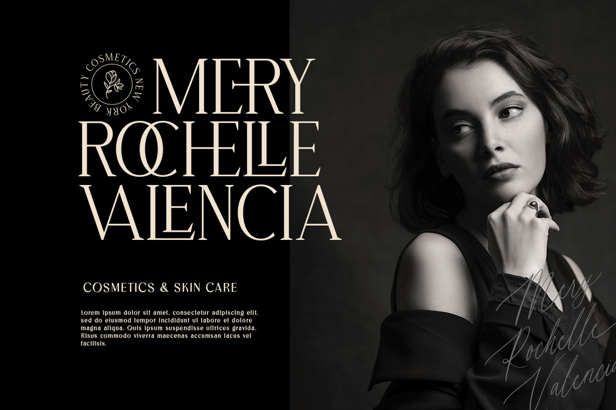 Rochestra Serif Typeface, a Serif Font by Letterhend Studio (Photo 3 of 9)