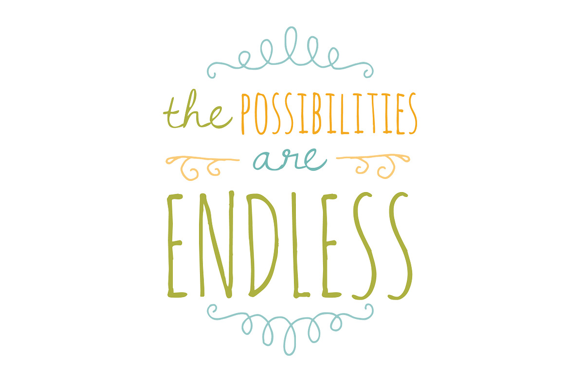 Hand Drawn Swirls & Flourishes preview 4