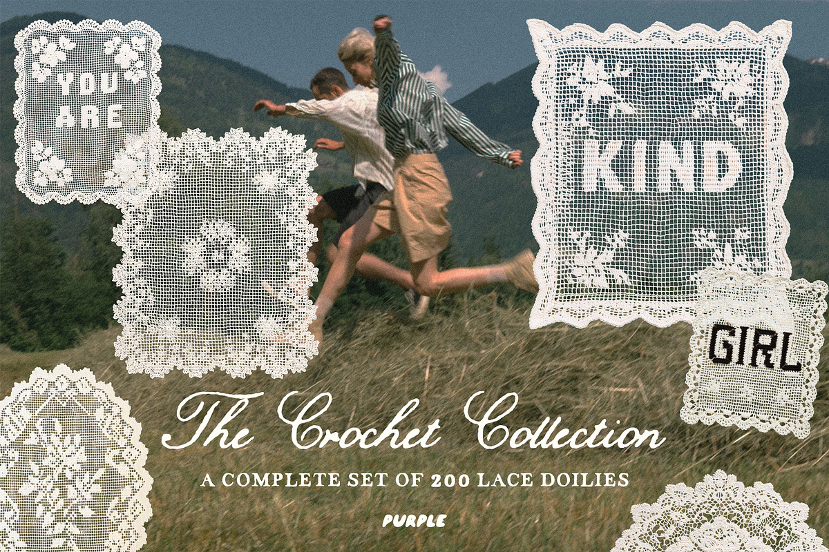 Crochet Collection: 200 Lace Doilies, an Object Graphic by Purple (Photo 1 of 12)