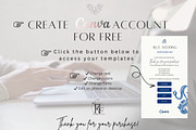 Blue Scandinavian Template Bundle, a Stationery Template by Alisa Mikibith Art (Thumbnail 9 of 19)