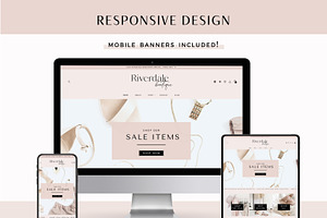 Shopify Theme - Blush Minimal