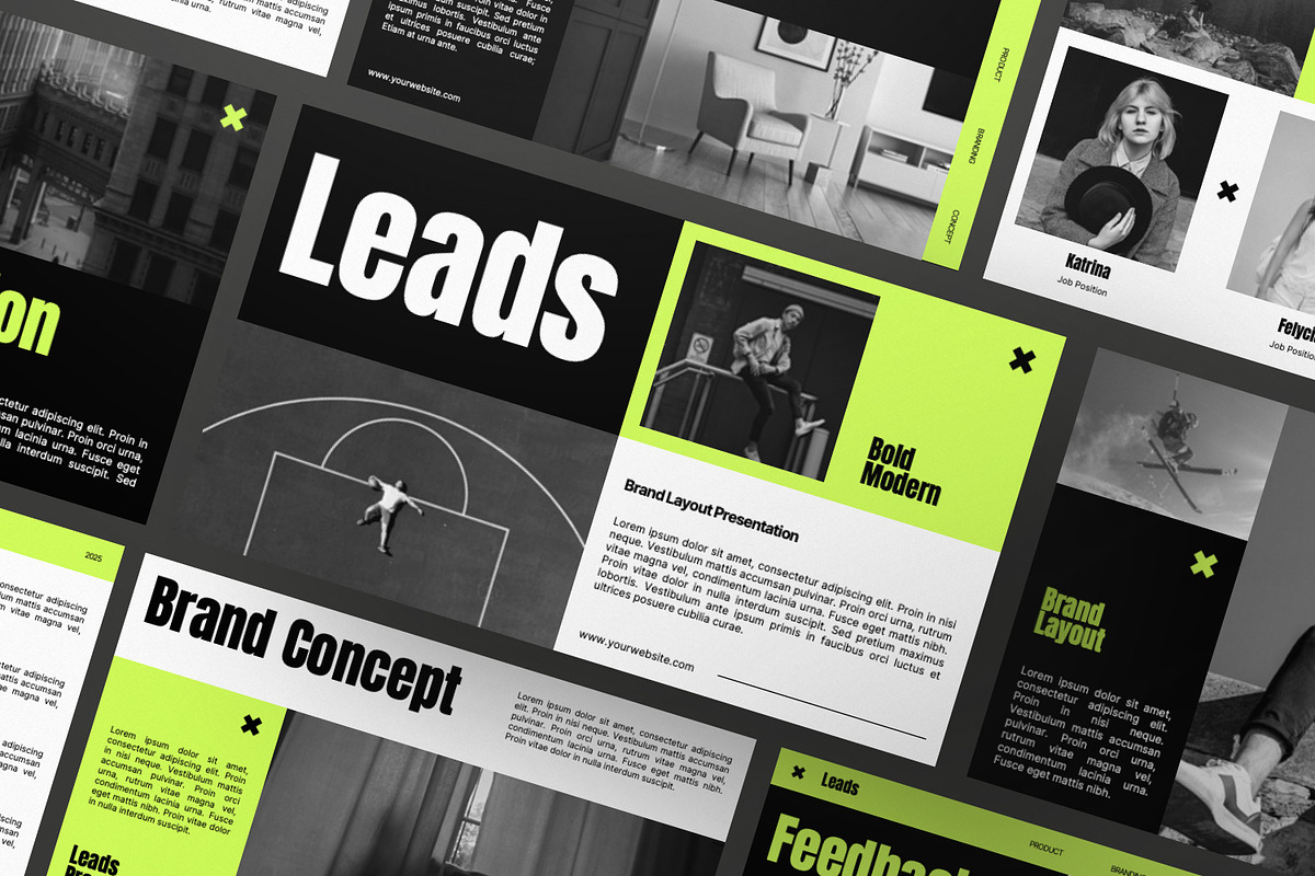 Leads Modern Presentation, a Presentation Template by Portocraft (Photo 1 of 7)