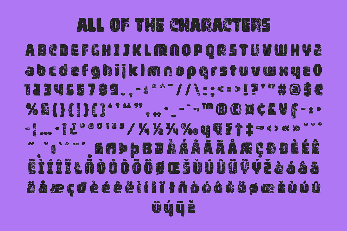 CS Cybera Stamp, a Sans Serif Font by Craft Supply Co. (Photo 8 of 8)