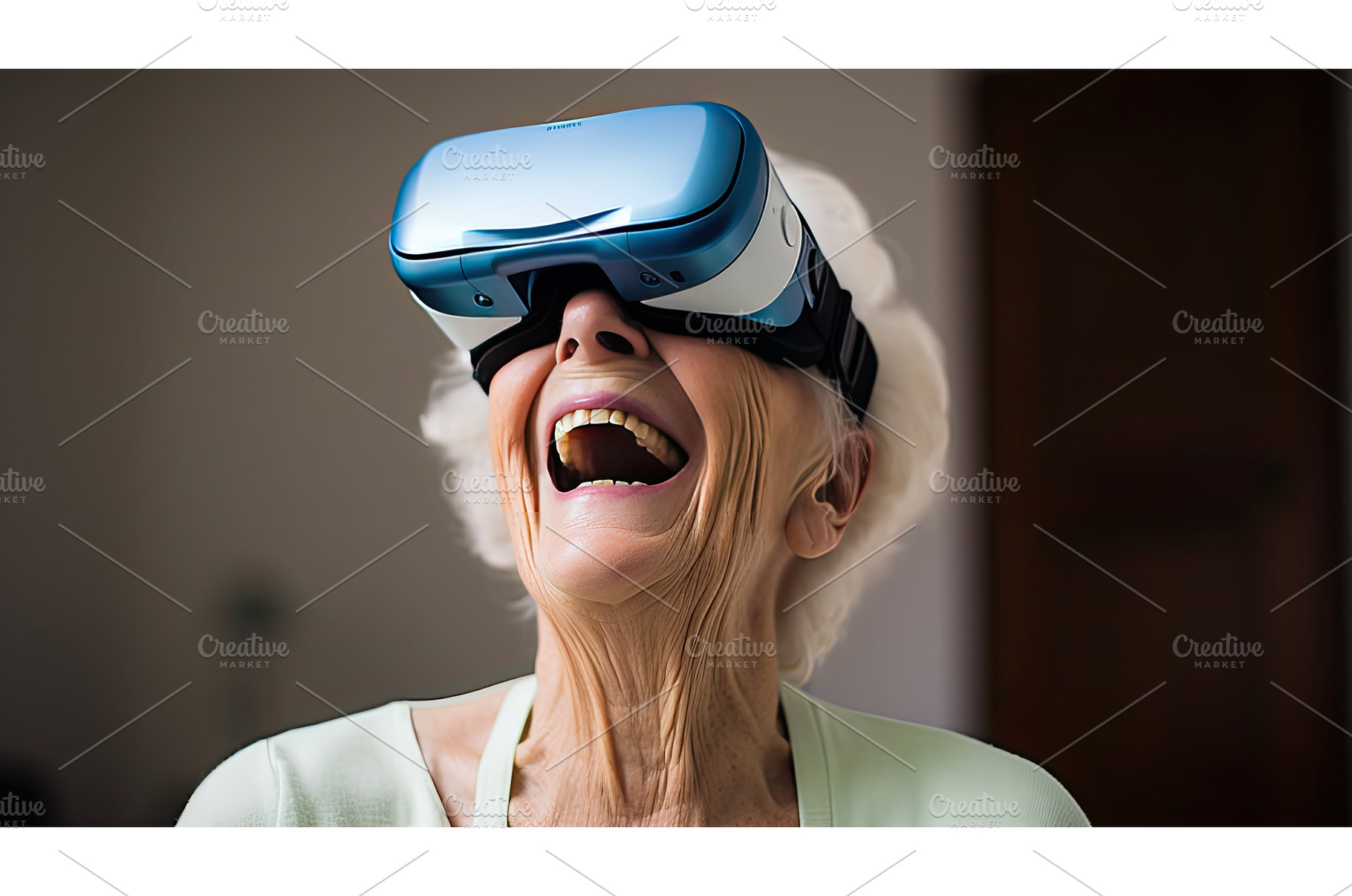 future technology smile ai generated, a Technology Photo by pikepicture
