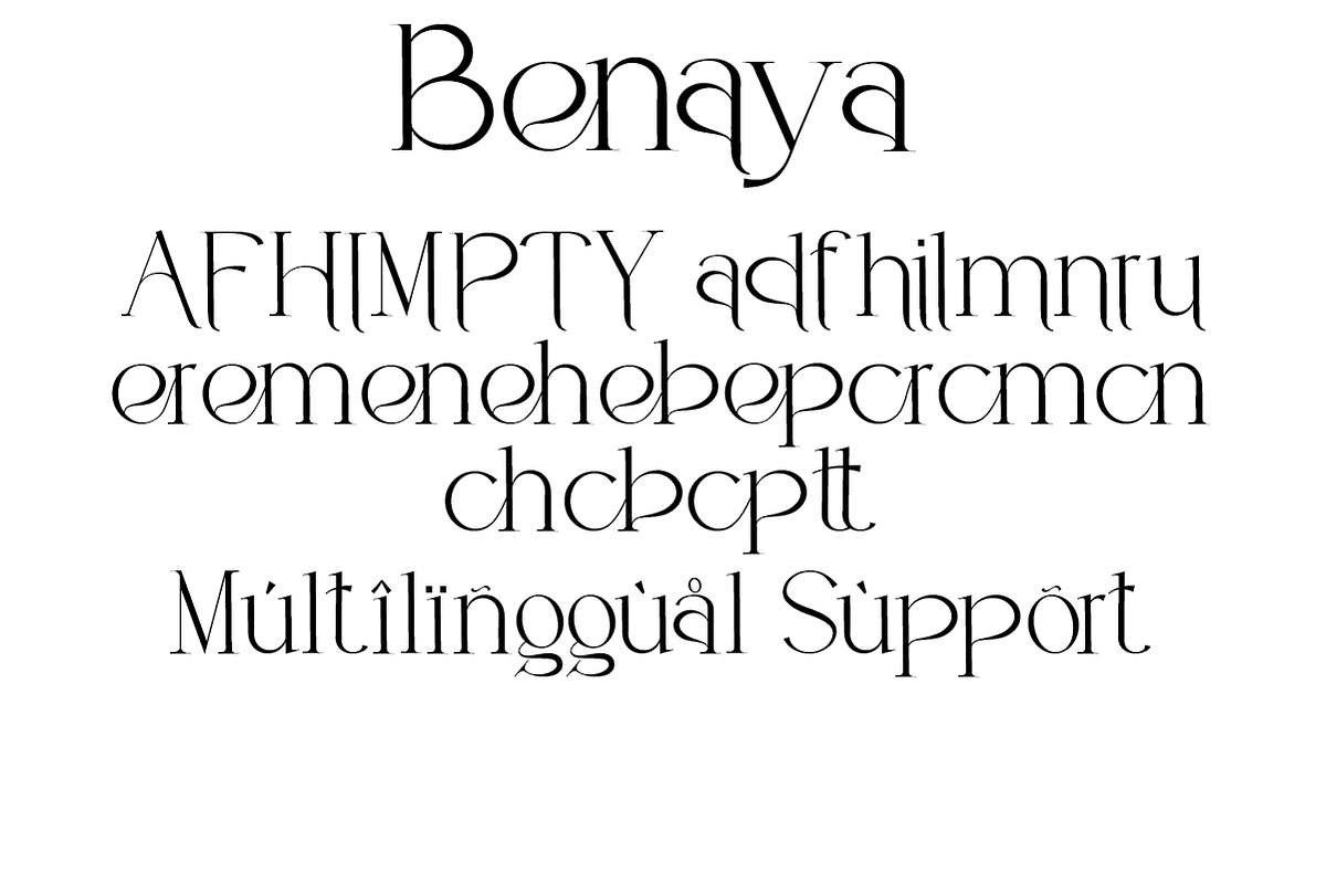 Benaya, a Serif Font by Muksal Creative (Photo 8 of 8)