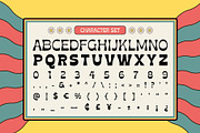 Richsand | Retro Psychedelic Font, a Sans Serif Font by Tiptop Graphic (Thumbnail 4 of 9)