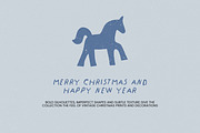 Vintage Christmas: 100 Graphics, a Seasonal Illustration by Veyla (Thumbnail 5 of 17)