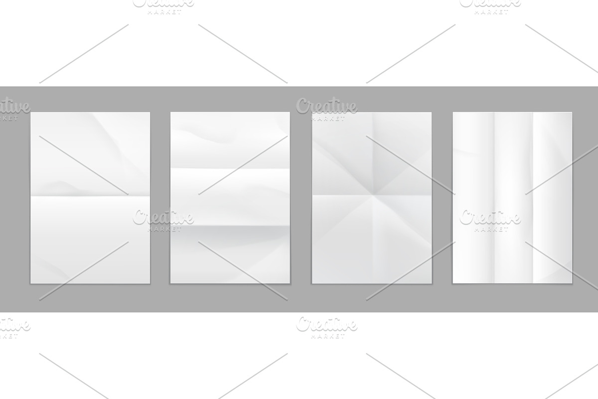 Fold paper, notebook sheet, a Texture Illustration by Vector Tradition