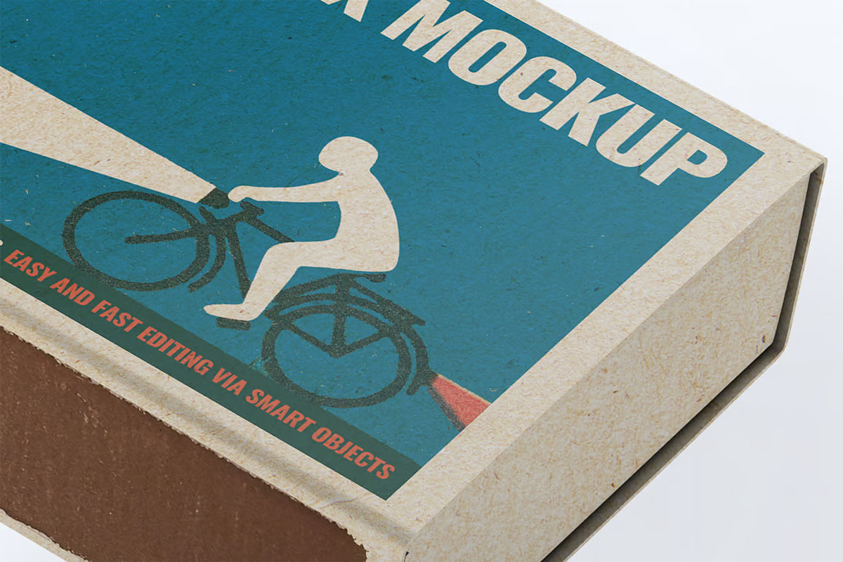 Match Box Mock-up, a Household Mockup by Se٧enStudio (Photo 5 of 10)