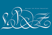 CalligraphyMasters Procreate Brushes, a Brush Add-On by the Fontmaker (Thumbnail 12 of 38)