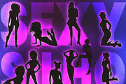 Sexy Female Vector Women Silhouettes, a Person Illustration by Posh Papers & Patterns (Thumbnail 6 of 8)