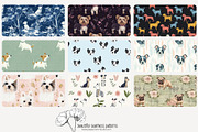 80 dog seamless pattern, a Pattern Graphic by Poppy Lane Studio (Thumbnail 3 of 11)