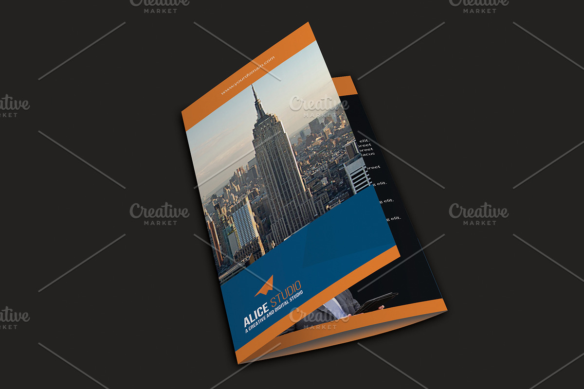 Trifold Brochure Template, a Brochure Template by Alice_s (Photo 2 of 4)