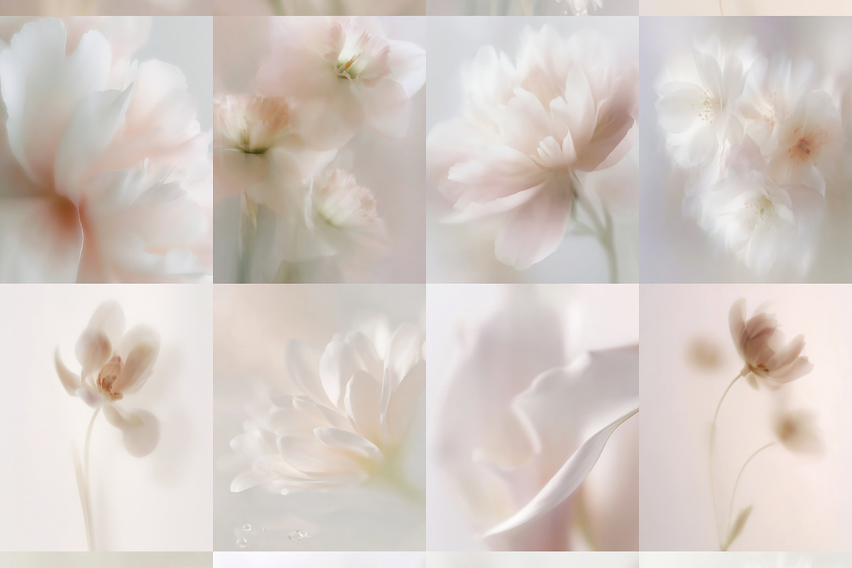 Ethereal Floral Backgrounds Bundle, an Abstract Photo by Allure Art (Photo 21 of 26)