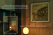 24 Japanese Style Art Mockups Frame, a Household Mockup by LAMIA DESIGN (Thumbnail 8 of 21)