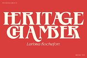 Rocavio - Prestige Serif, a Serif Font by Jehoo Creative (Thumbnail 9 of 15)