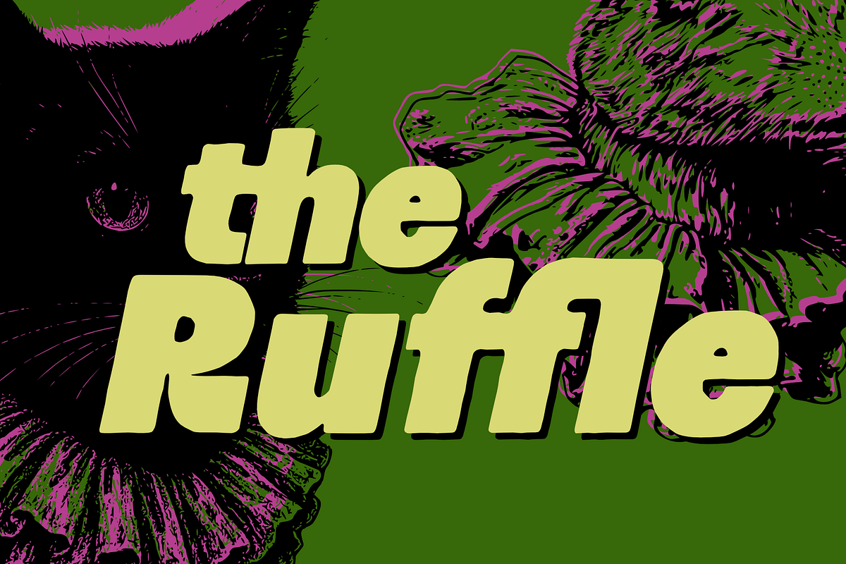 Plumo - Playful Chunky Display Font, a Sans Serif Font by ethylene.creative (Photo 8 of 13)