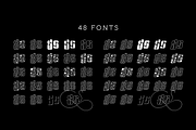 Sympathetic Font, a Font by BULENT YUKSEL (Thumbnail 3 of 10)
