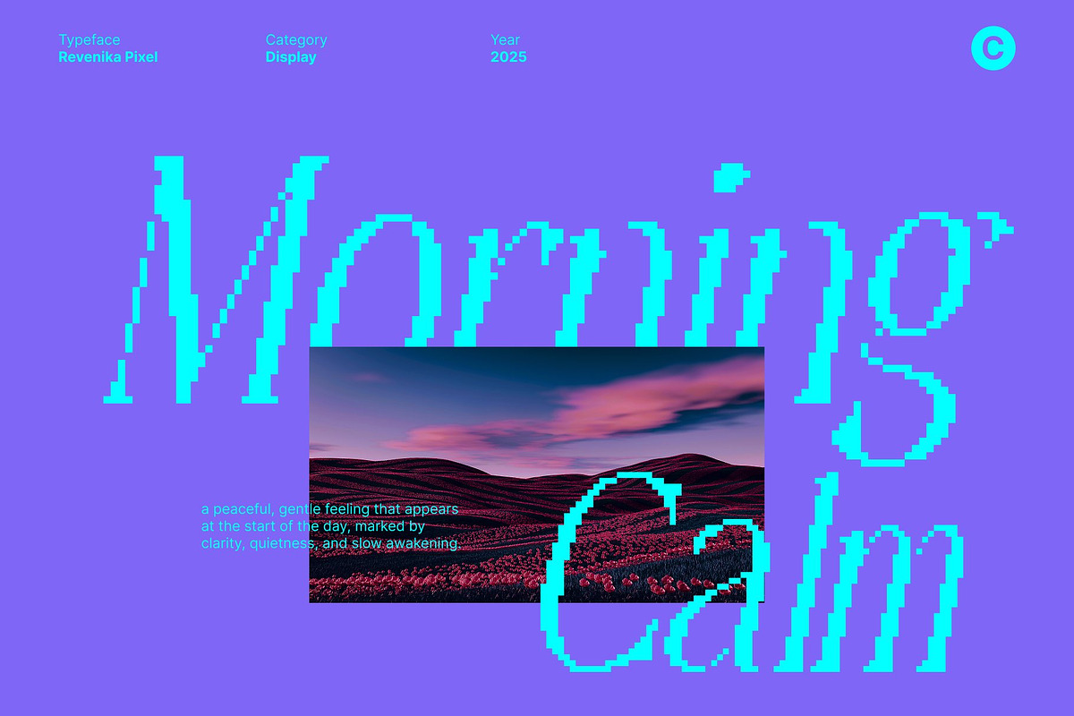 Revenika Pixel, a Sans Serif Font by Craft Supply Co. (Photo 7 of 8)