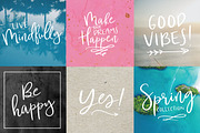 Beautyland Script Font, a Script Font by Creator Goodies (Thumbnail 8 of 9)