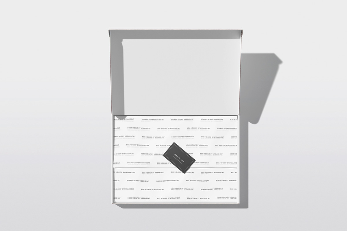 European Mailing Box Mockup, a Packaging Mockup by WebAndCat (Photo 13 of 15)