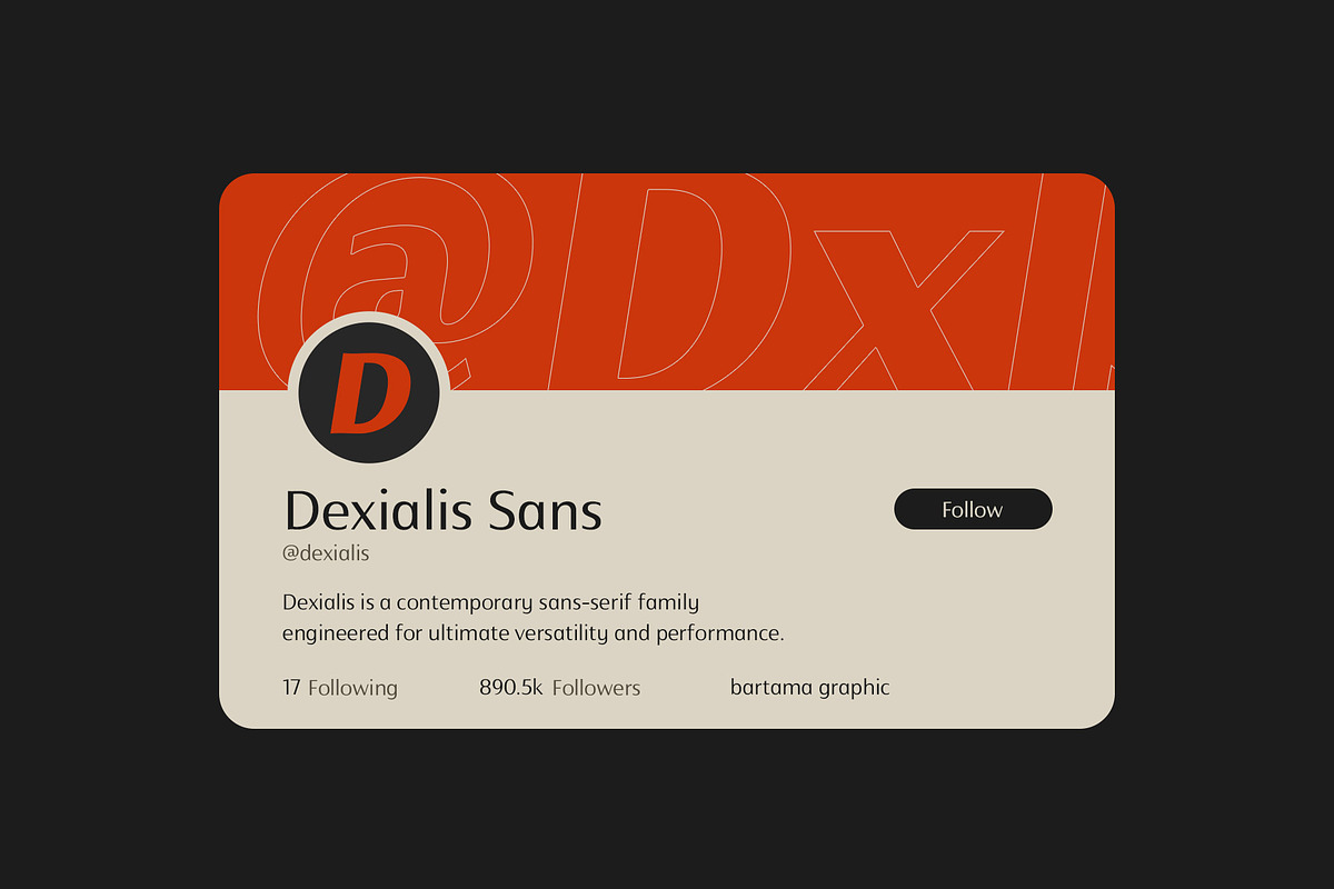 Dexialis - Sans Serif Font Family, a Sans Serif Font by Bartama Graphic (Photo 9 of 10)