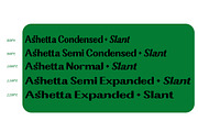 Ashetta, a Sans Serif Font by Romiecreative (Thumbnail 3 of 12)