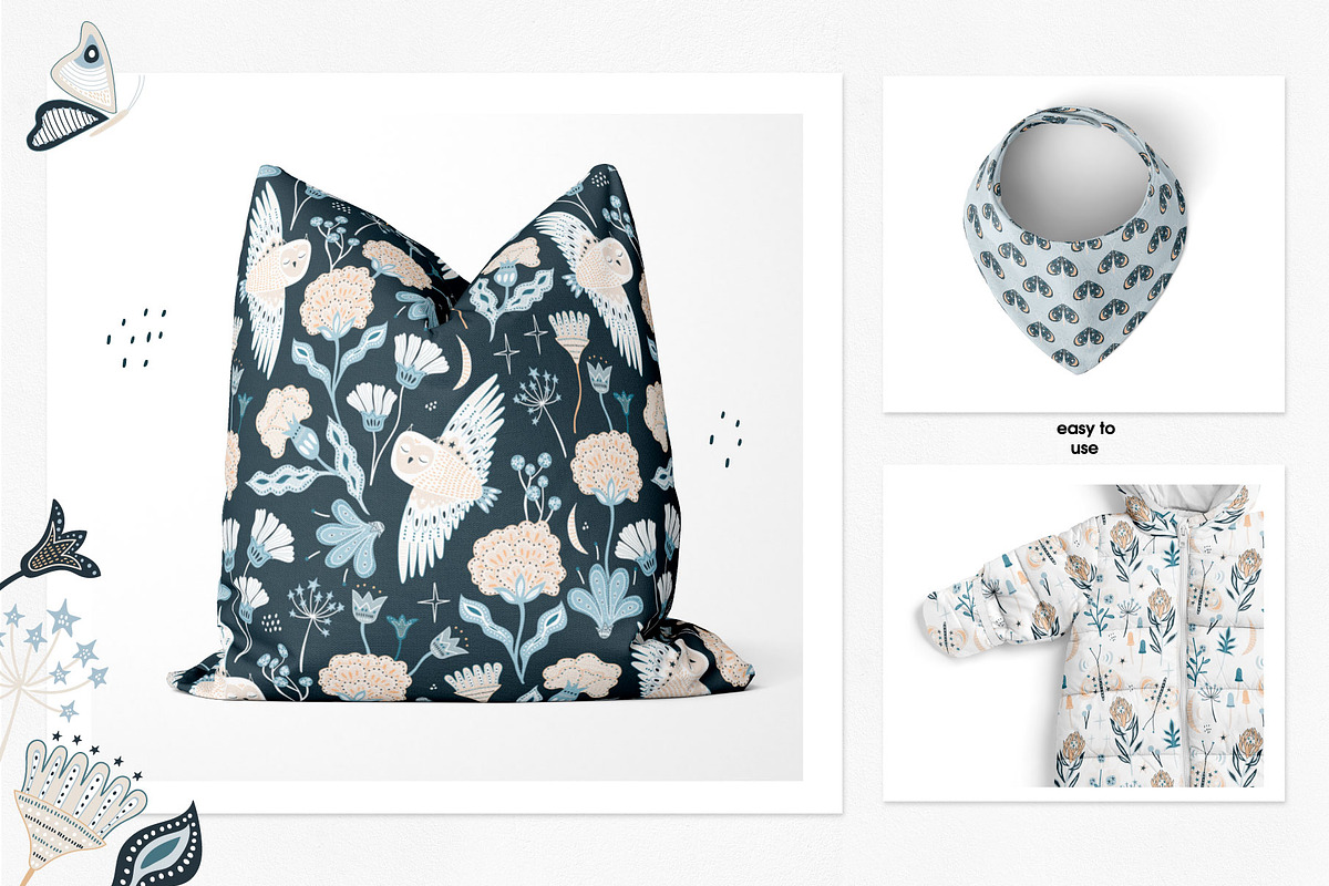 Mysterious Garden graphic collection, a Pattern Graphic by solmariart (Photo 8 of 10)