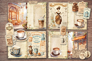 Coffee Scrapbook Kit