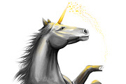 Pegasus and Unicorns 13 PSDPNG JPEG, an Animal Illustration by Dneprstock (Thumbnail 8 of 12)